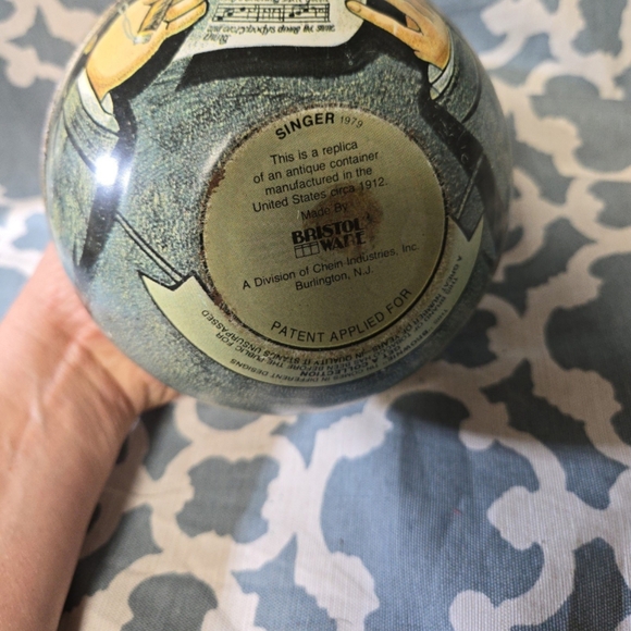 Opera Singer Dixie Queen Plug Cut 1979 Roly-Poly "BROWNIE" TOBACCO TIN - Picture 4 of 7